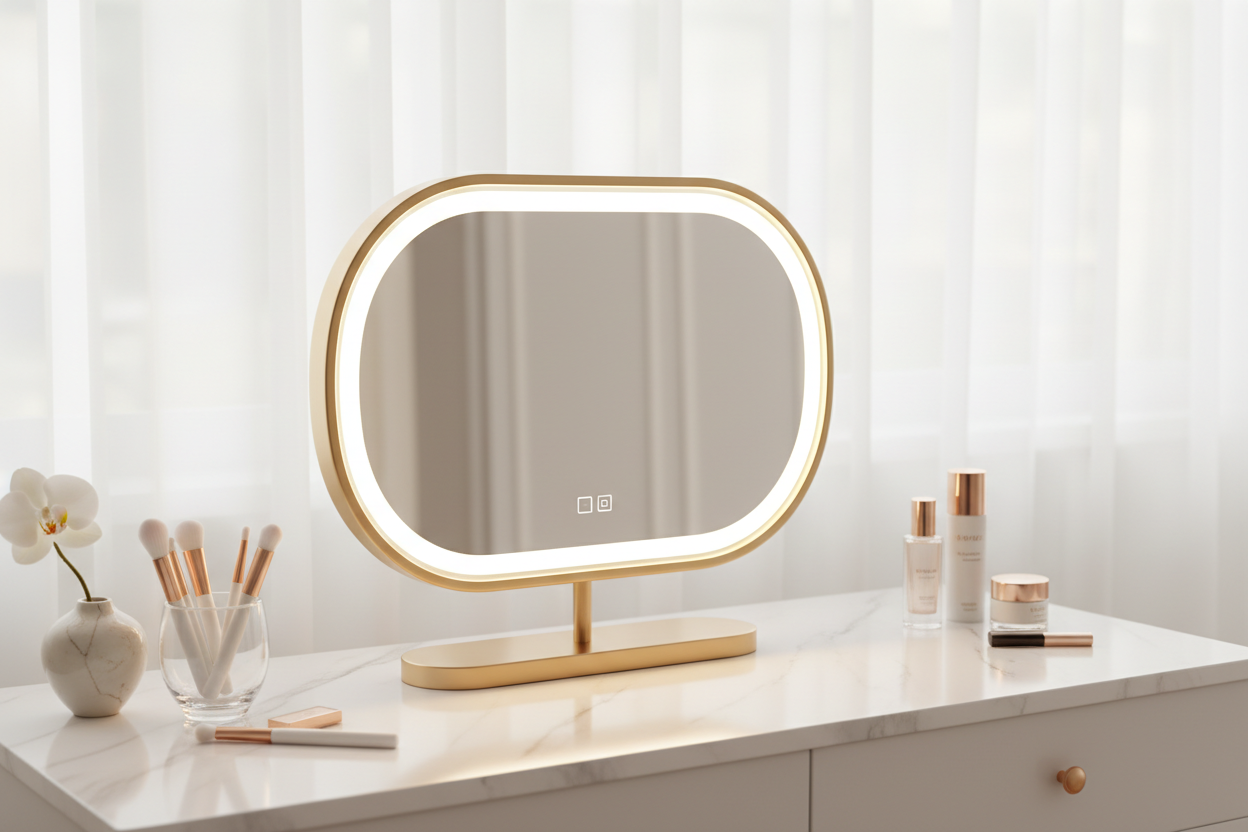 LED Makeupspejle Collection Banner - Light