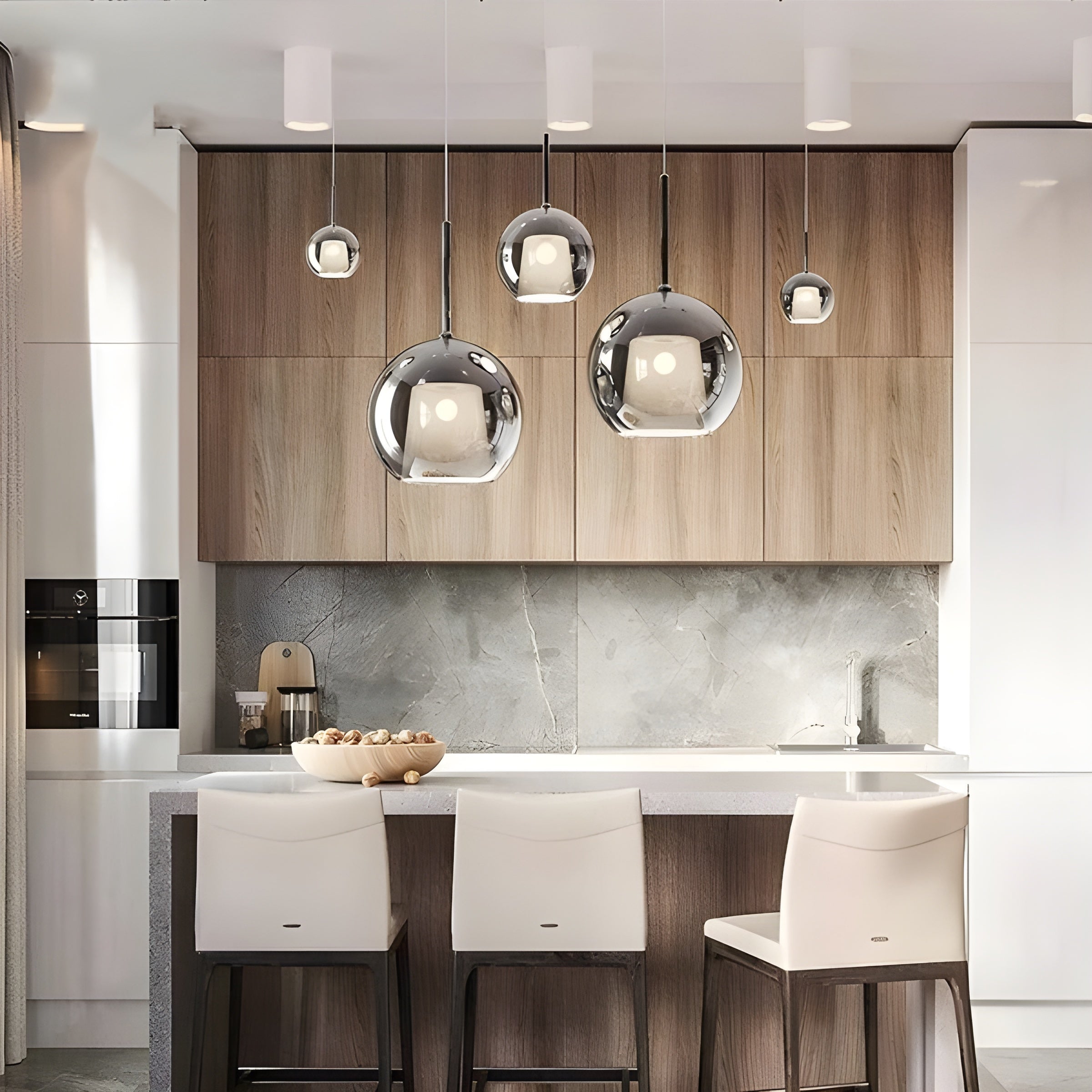 Elegant Glass LED Pendant Light for Modern Spaces