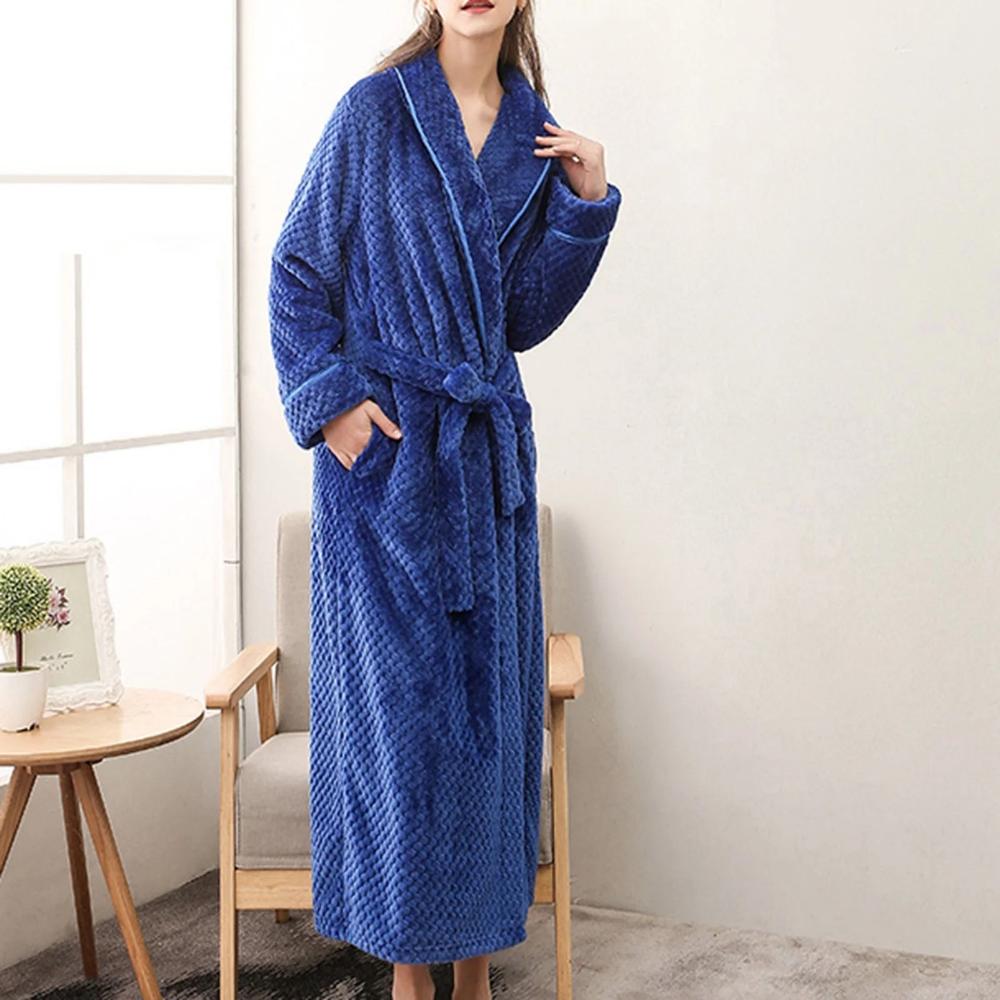 Blød loungewear badekåbe til hjemmet