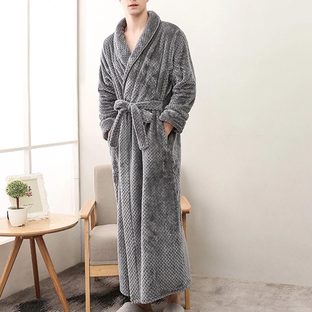 Komfortabel morgenkåbe i premium fleece