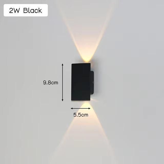 Elegant Weather-Resistant LED Wall Light for Outdoor Spaces