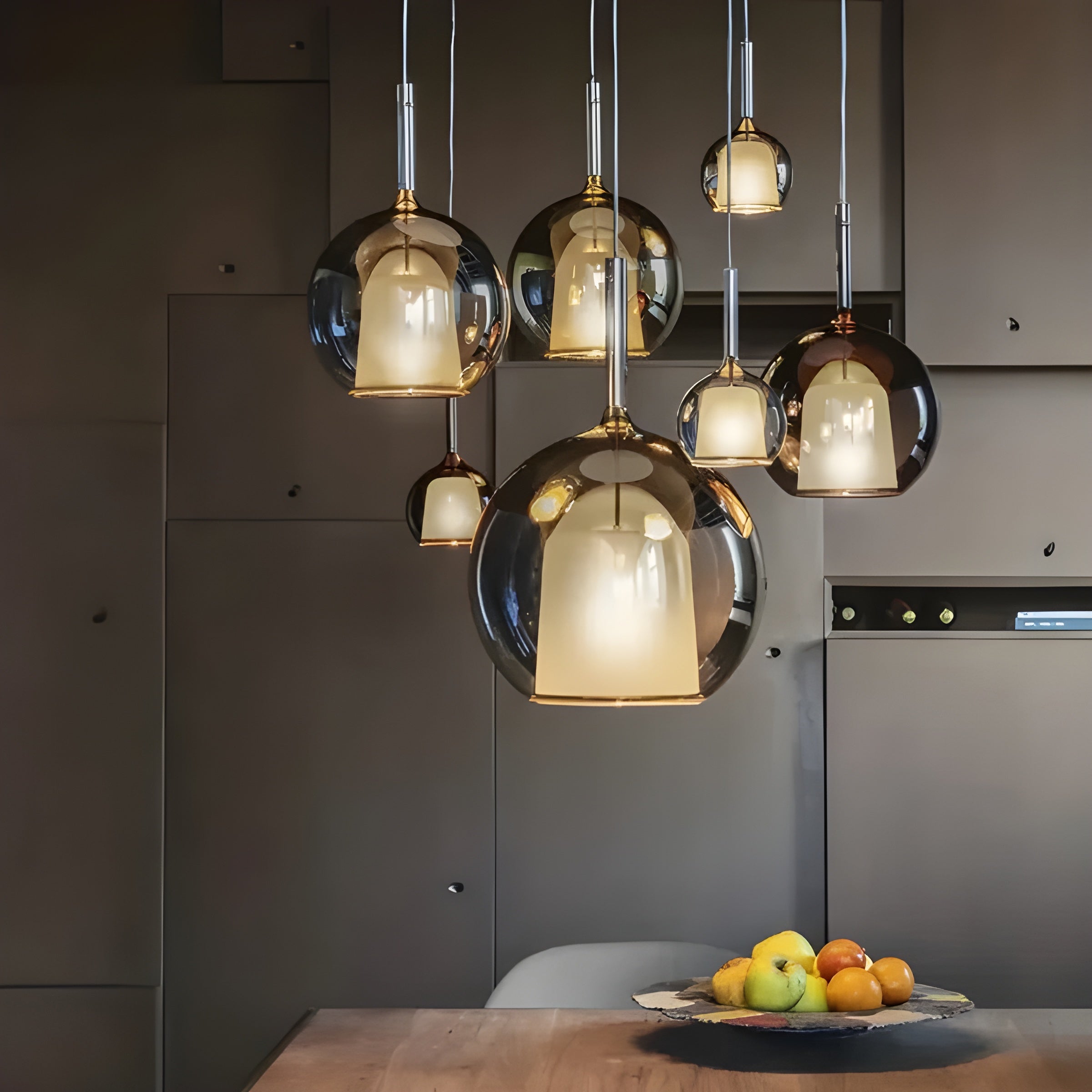 Elegant Glass LED Pendant Light for Modern Spaces