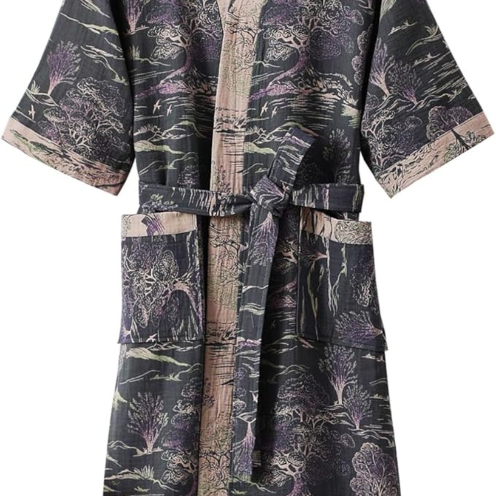 Unisex kimono badekåbe i forskellige farver