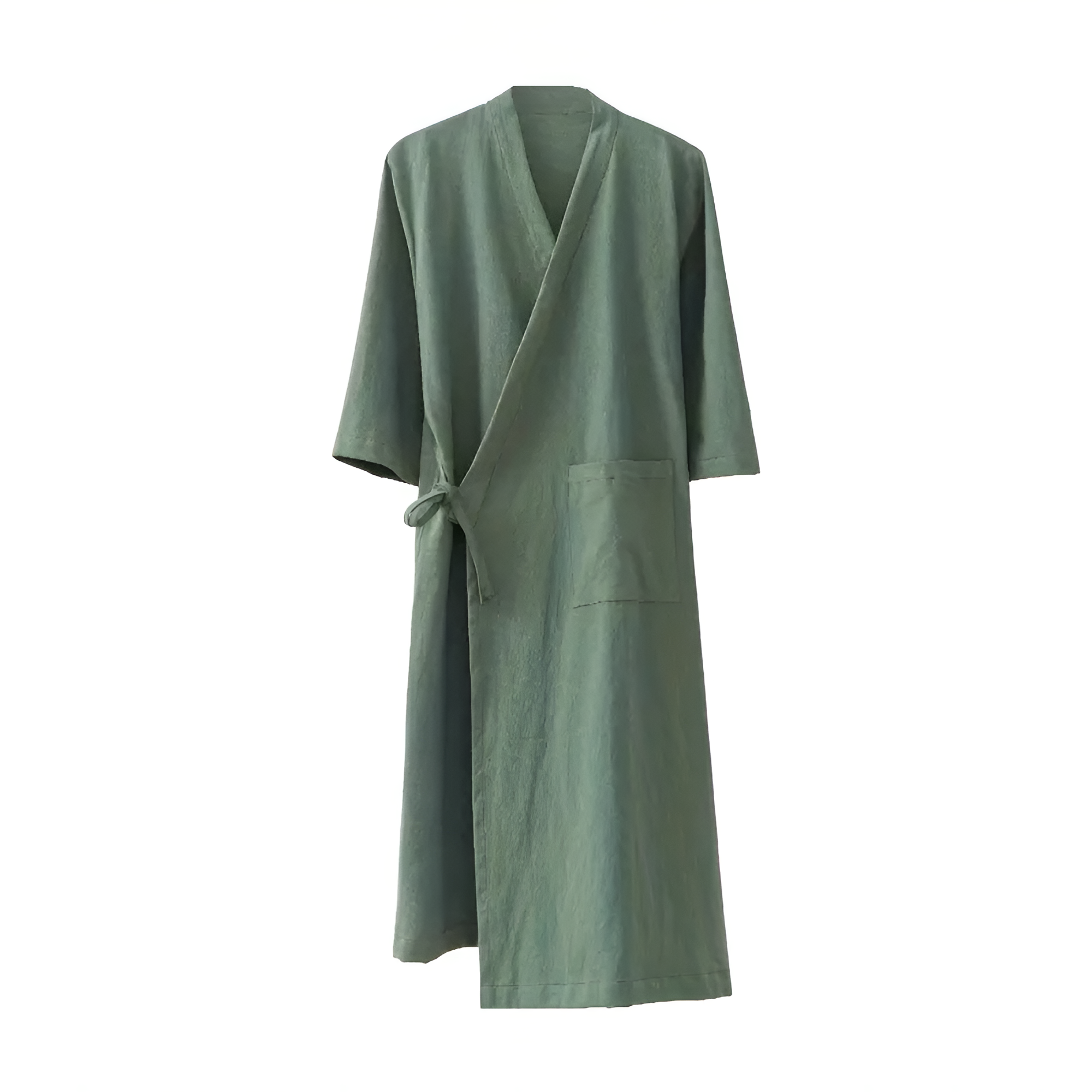 Kimono badekåbe i bomuld med boheme-print