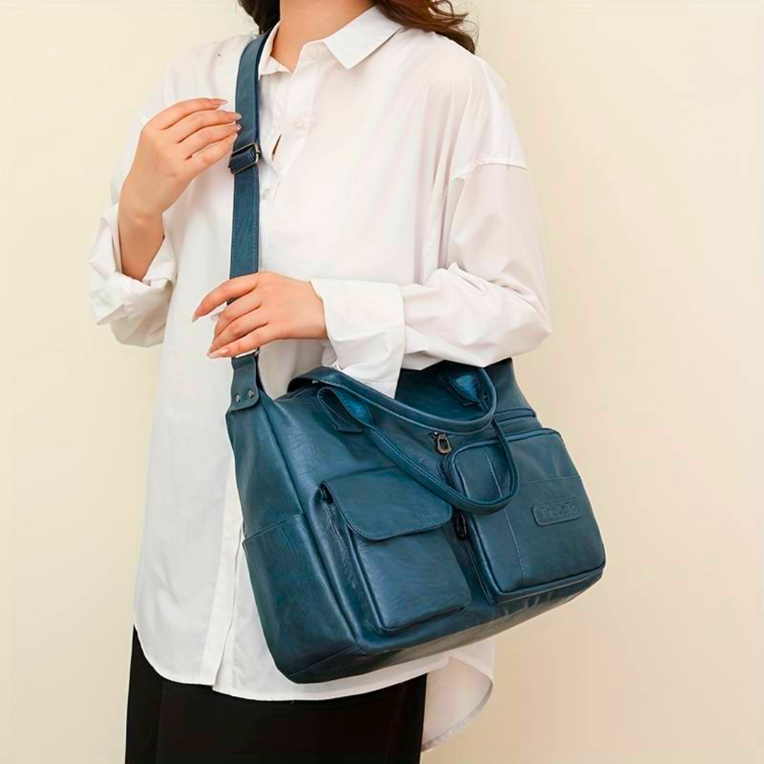 Crossbody taske dame i brun læder – stil- og hverdagsbrug