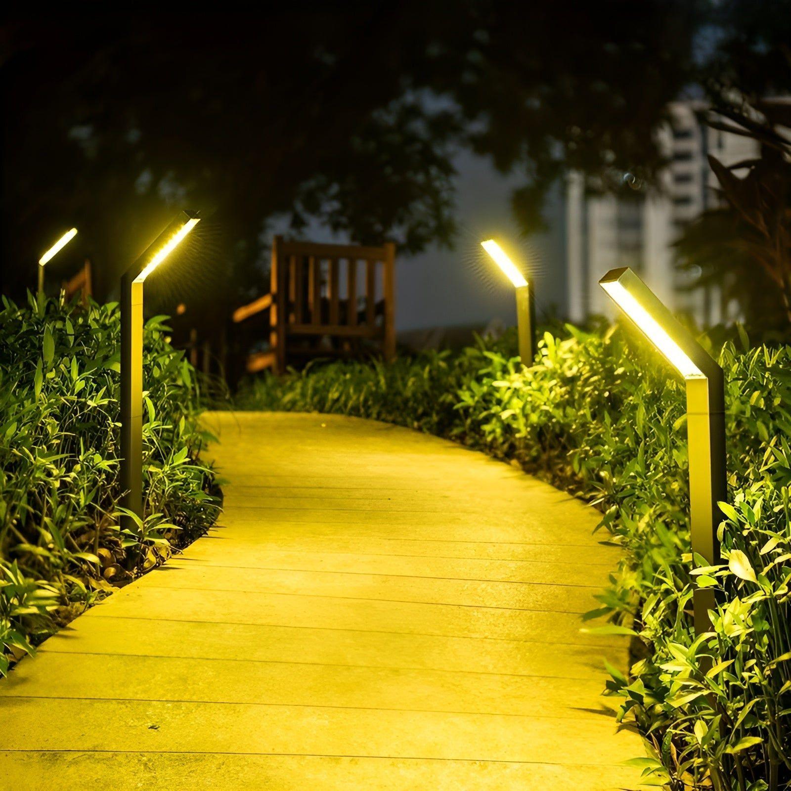 Elegant Solar Pathway Lamps for UK Gardens **Product Title:** Nysja Solar Garden Pathway Lights – Elegant Outdoor Illumination