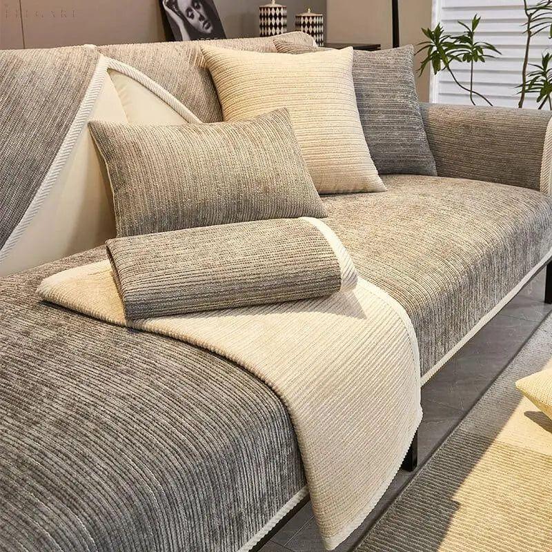 Betræk til Ikea Sofaer i Chenille – Holdbar Beskyttelse mod Kæledyr og Slid, Blød og Stilfuld Løsning 5