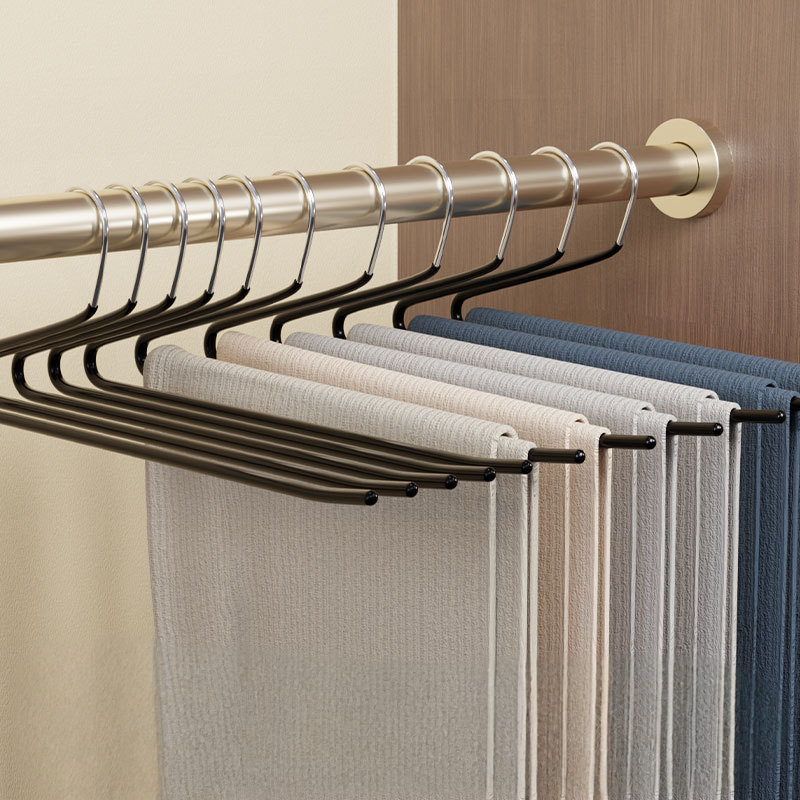 Buksebøjler i Rustfrit Stål – Pladsbesparende, Stilfulde og Alsidige til Organisering af Garderoben 3