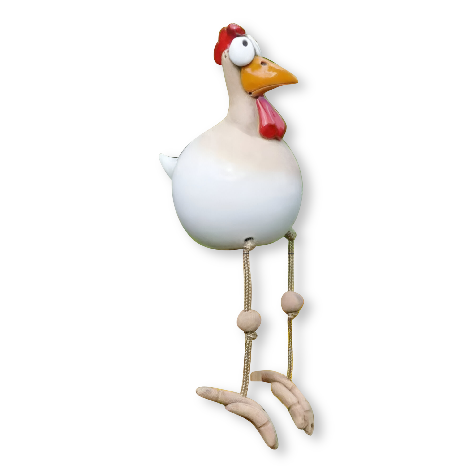 Cluckoo Vejrbestandig Kylling Statue – Legende Design til Have og Terrasse Dekoration 10