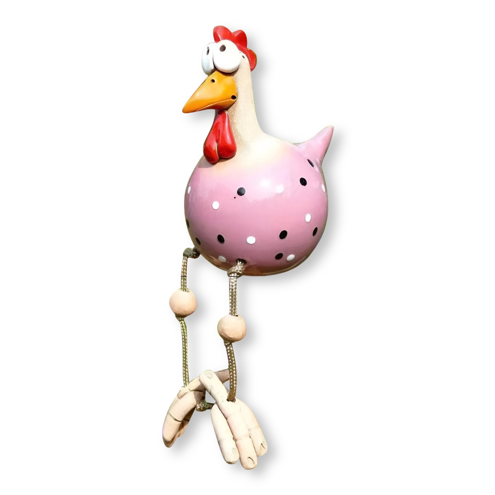 Cluckoo Vejrbestandig Kylling Statue – Legende Design til Have og Terrasse Dekoration 13