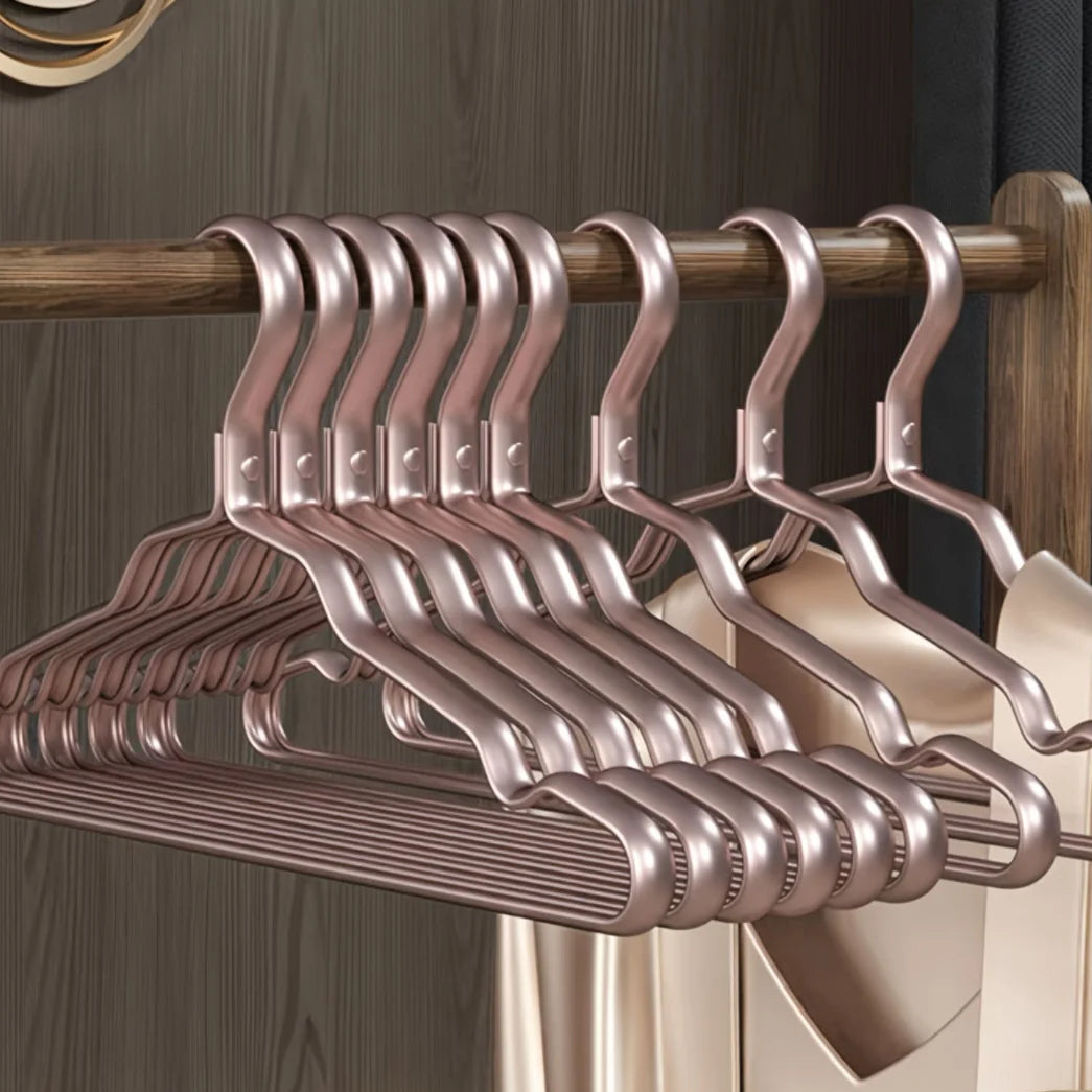 Elegant Metal Tøjbøjler – Holdbare Opbevaringsløsninger til Garderobe | 5 Stk. i Høj Kvalitet 8