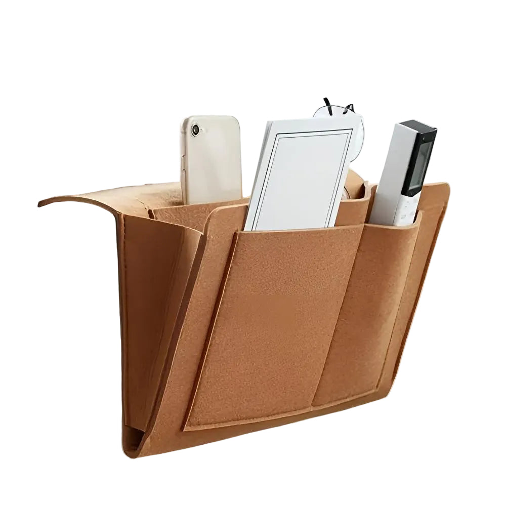 Felt Bed Organizer – Elegant Opbevaringsløsning til Soveværelse, Sofa eller Kontor med Rummeligt Design 7