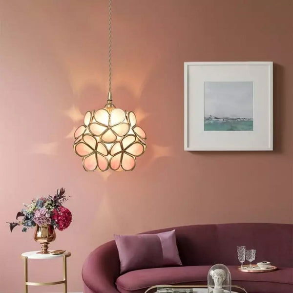 Flora Blomsterhængende Lampe – Elegant Design, Varm Atmosfære til Indendørs Brug 5