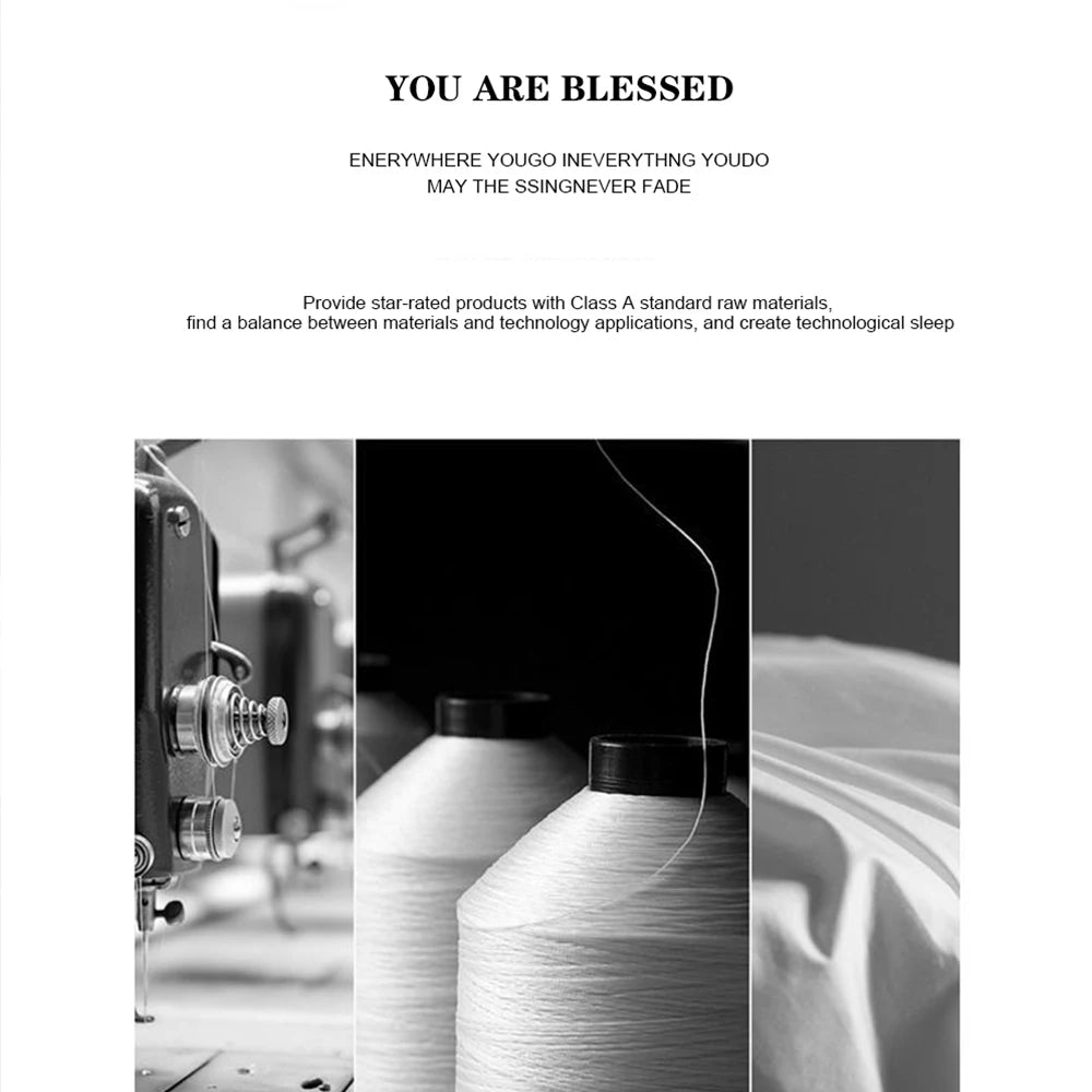 Gåsedunspude – Hypoallergenisk Komfort med Optimal Nakkestøtte | Luksuriøst 100% Bomuldsbetræk 3