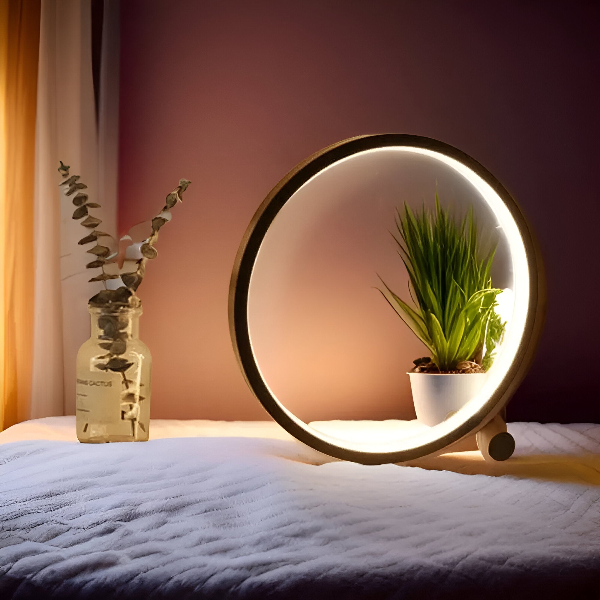 Lunaris Minimalist LED Table Lamp – Customisable, Elegant Lighting