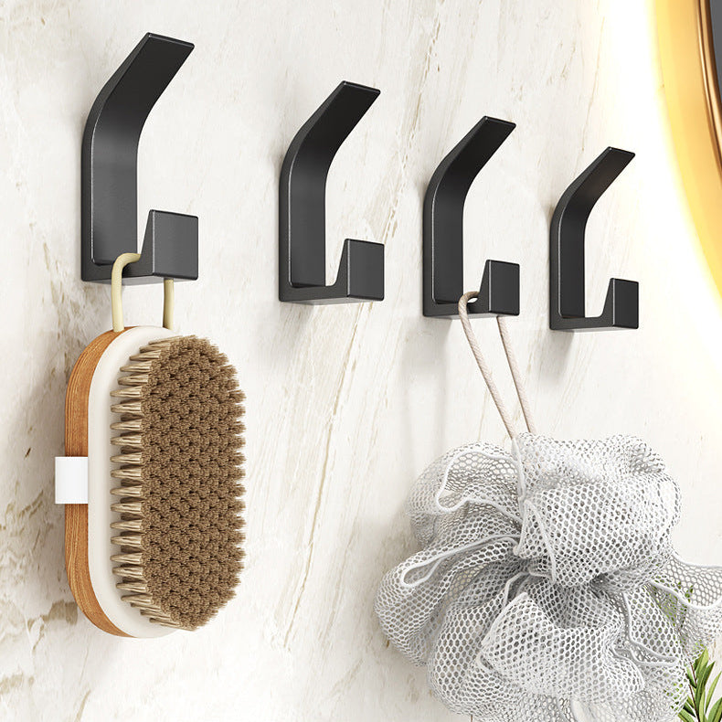 Knagerække Sæt – 5 Slagfrie Krog i Plast til Pladsbesparende Opbevaring i Moderne Design 2