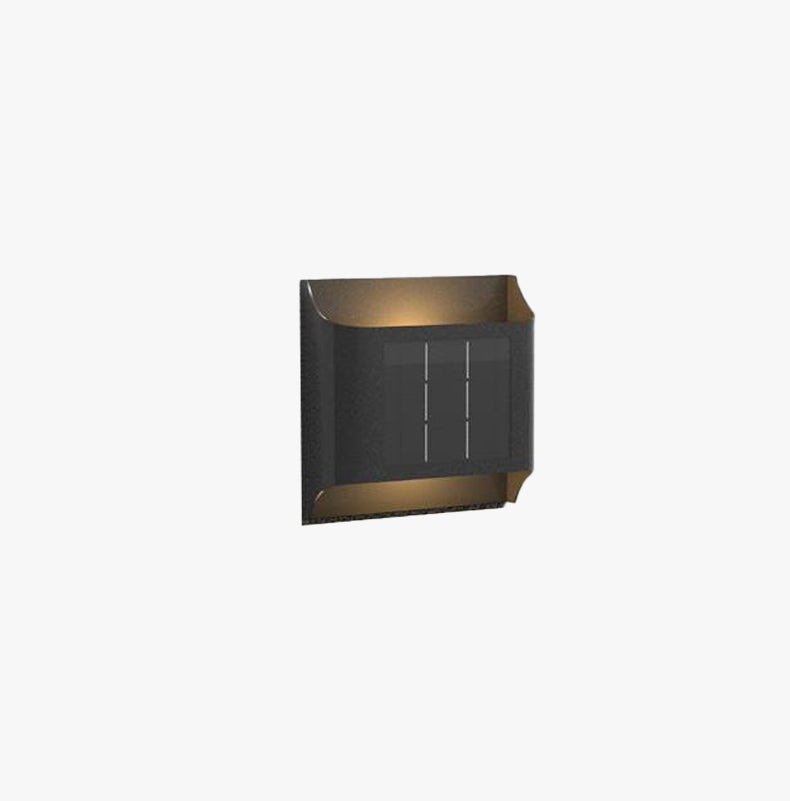 Udendørs LED væglampe med blødt glød og moderne design