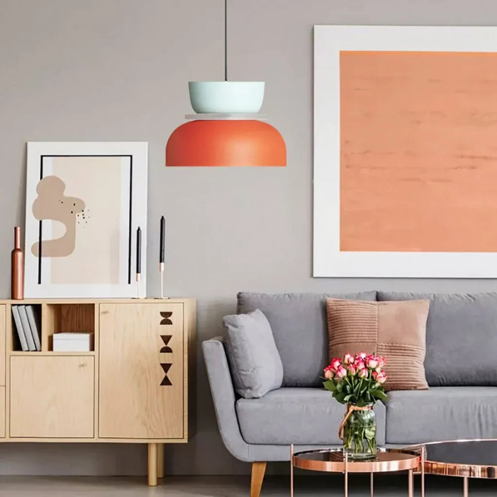 Pendellampe set fra siden – minimalistisk design