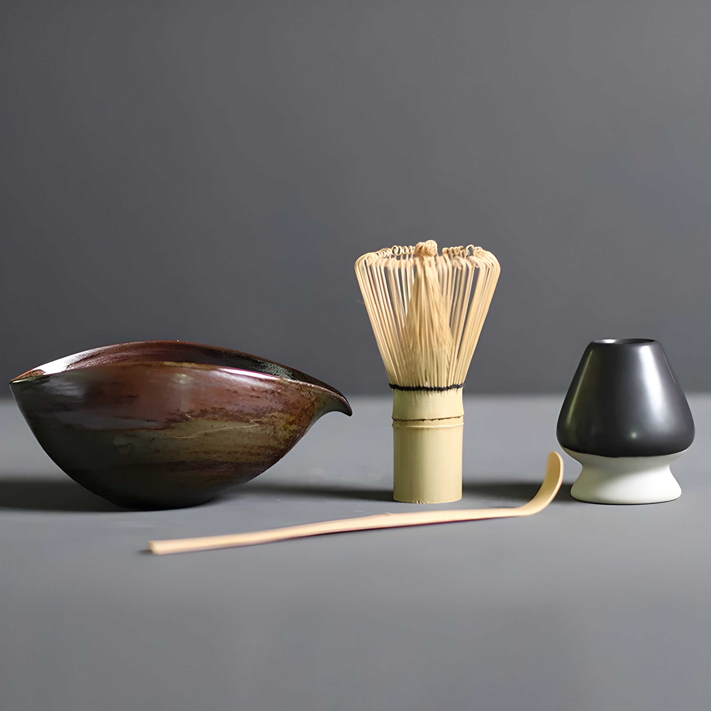 Matcha Sæt – Keramisk og Bambus Tesæt til Traditionel Teoplevelse Hjemme | Alt til Perfekt Matcha-Forberedelse 5