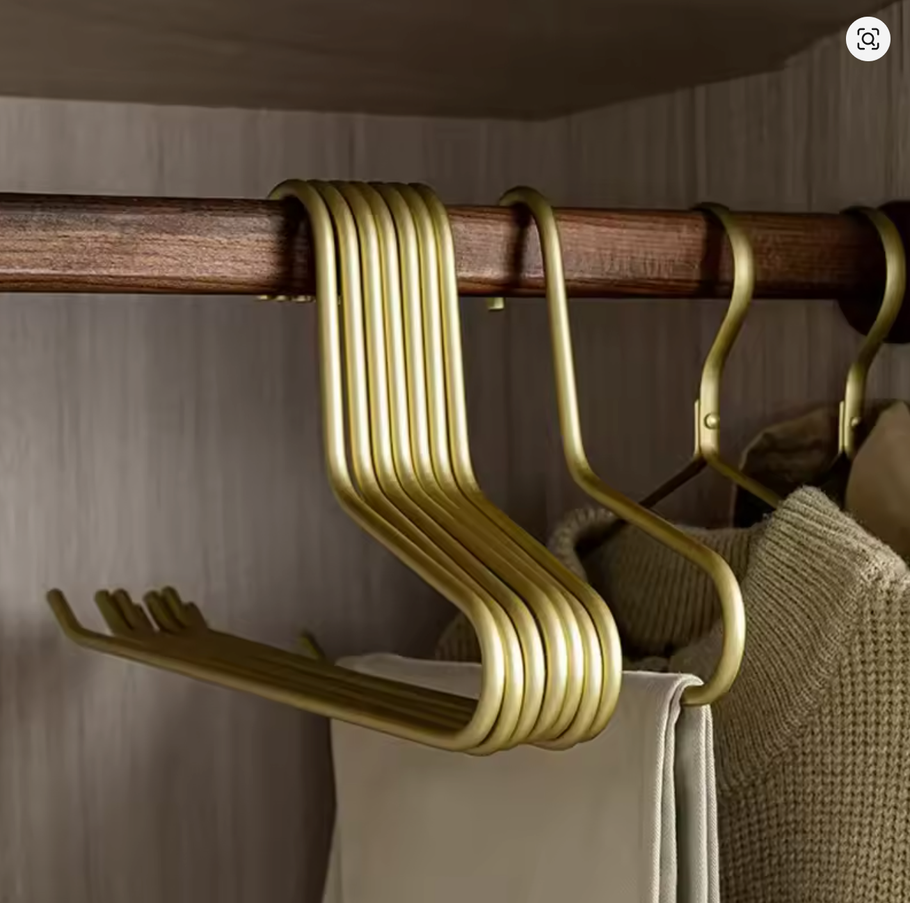 Metal Bøjler – Holdbare Tøjbøjler i Aluminium til Elegant Garderobeorganisering | Sæt med 5 Stk. 6