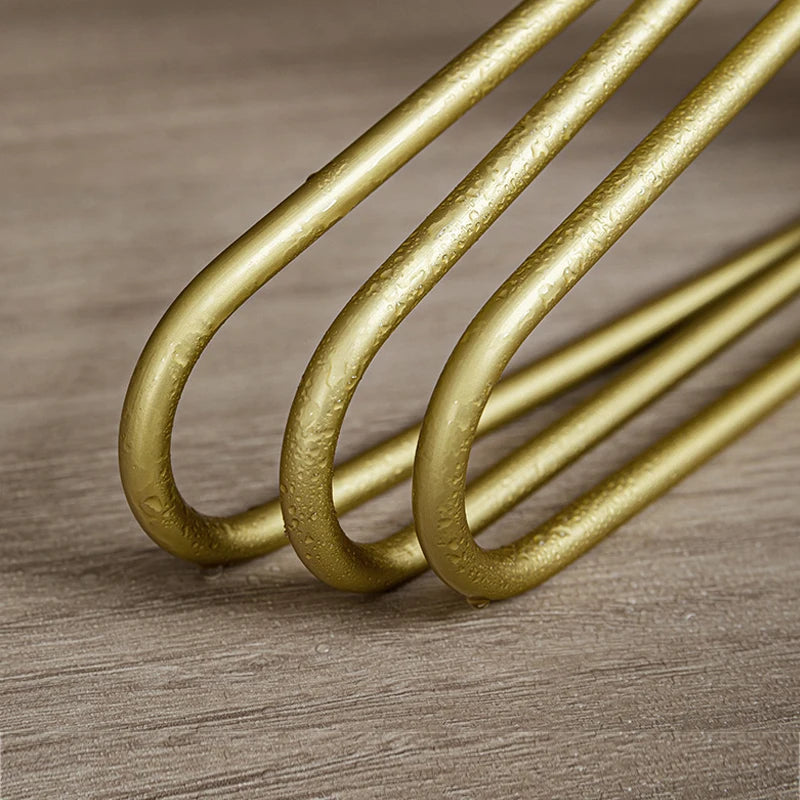 Metal Bøjler – Holdbare Tøjbøjler i Aluminium til Elegant Garderobeorganisering | Sæt med 5 Stk. 7