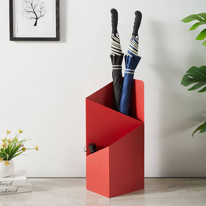 Metal Paraplyholder – Elegant og Praktisk Løsning til Entré og Kontor med Aftagelig Drypbakke 0