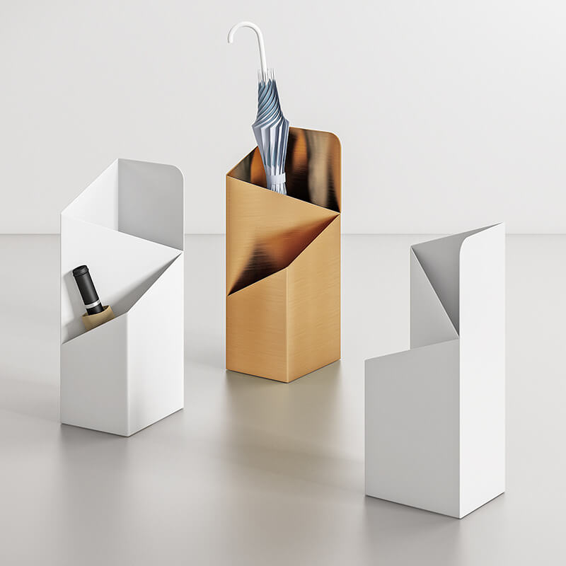 Metal Paraplyholder – Elegant og Praktisk Løsning til Entré og Kontor med Aftagelig Drypbakke 4