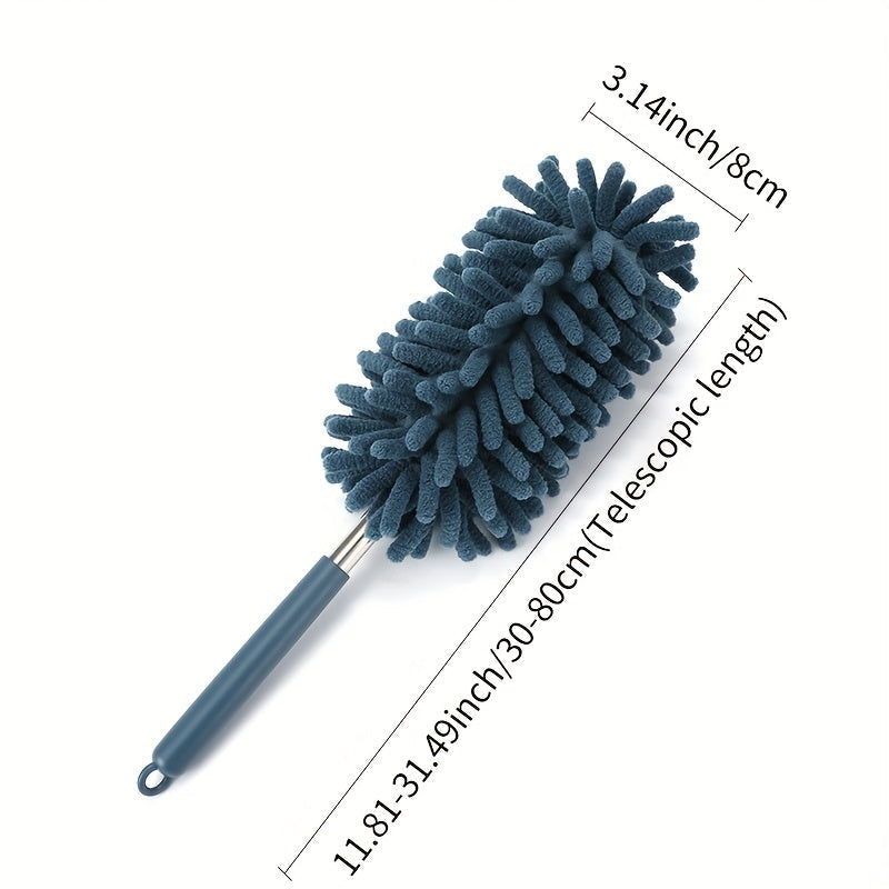 Mikrofiber Støvrens – Justerbar og Fleksibel Duster til Effektiv Indendørs Rengøring i Hjemmet 3