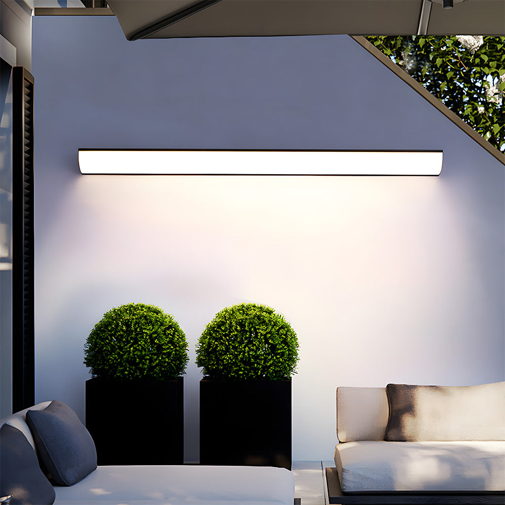 Moderne udendørs LED-væglampe – vandtæt og minimalistisk til have og terrasse, IP65, billede 6