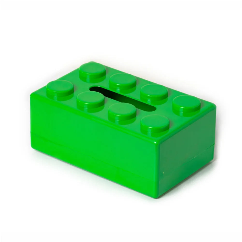 Retro Tissue Box - Farverig ABS Plast til Stilfuld Indretning | Praktisk og Holdbar Design til Hjemmet 0