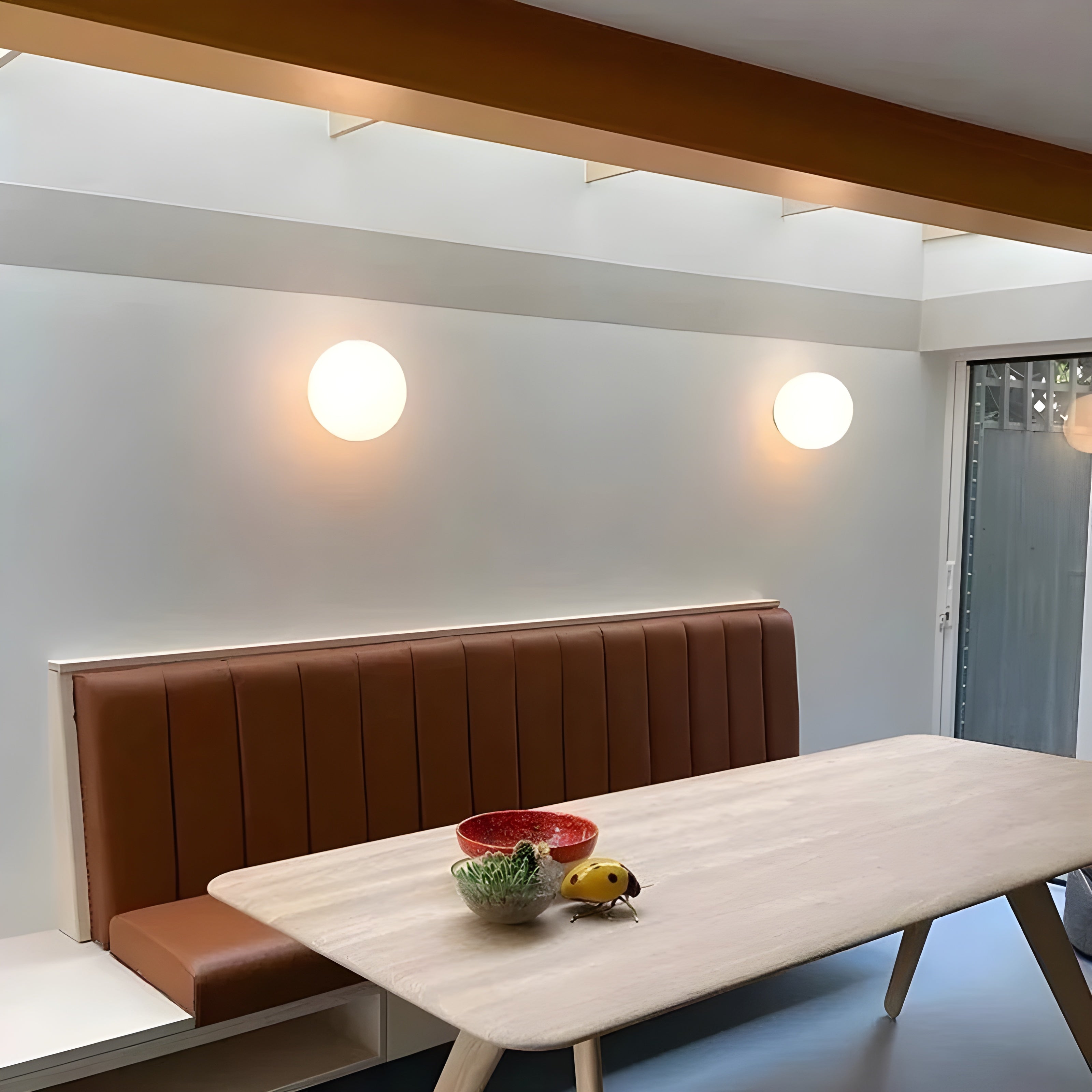 Runde Væglampe Moderne – Elegant Design Til Stue, Skaber Hyggelig Atmosfære Væglampe 2