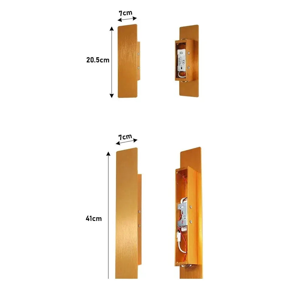 Elegant Weatherproof LED Wall Light for Outdoor Spaces