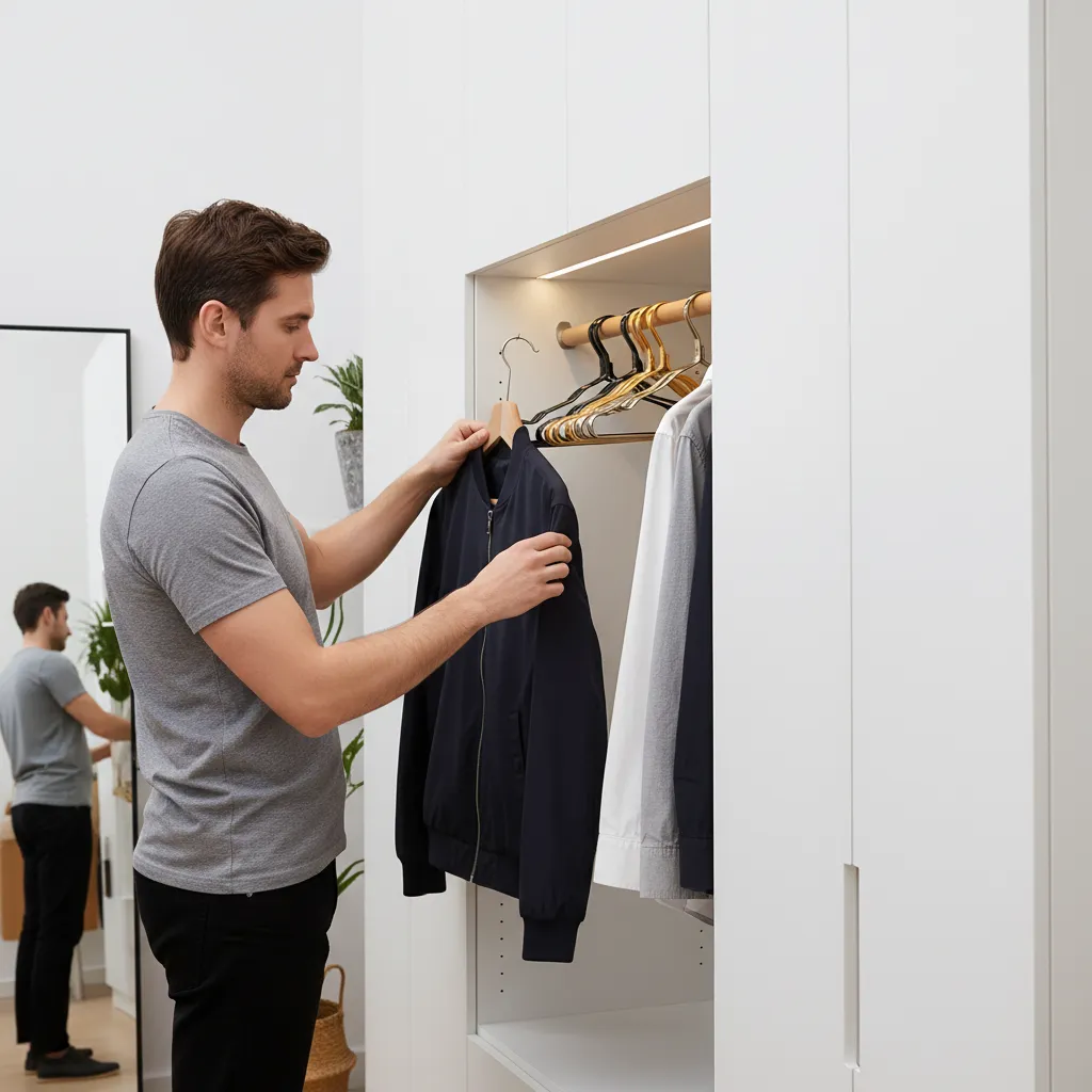 Skridsikre Metalbøjler i Aluminiumslegering – Effektiv Rynkefri Ophængning til Garderobe, Pladsbesparende og Holdbare 2