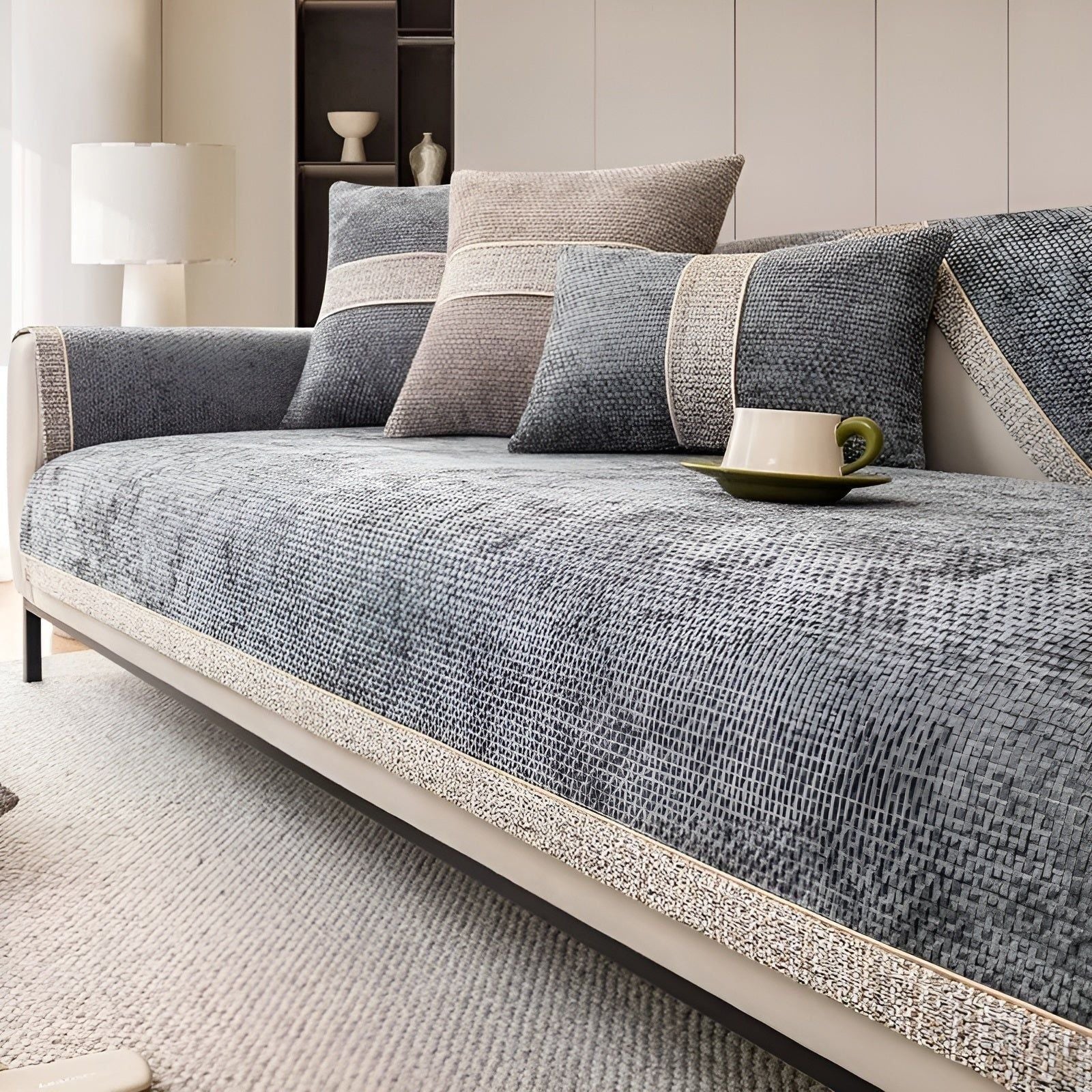 Sofabetræk i Hør – Elegant og Holdbart Beskyttelse til Sofa | Ideelt til Kæledyrsejere, Let at Vedligeholde 2