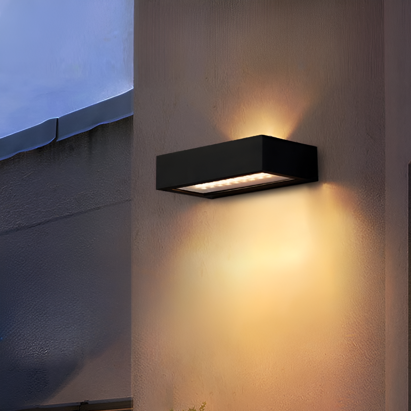 Sola Udendørs Væglampe – Vandtæt Design Med Sensor For Automatisk Belysning Udendørslamper 0
