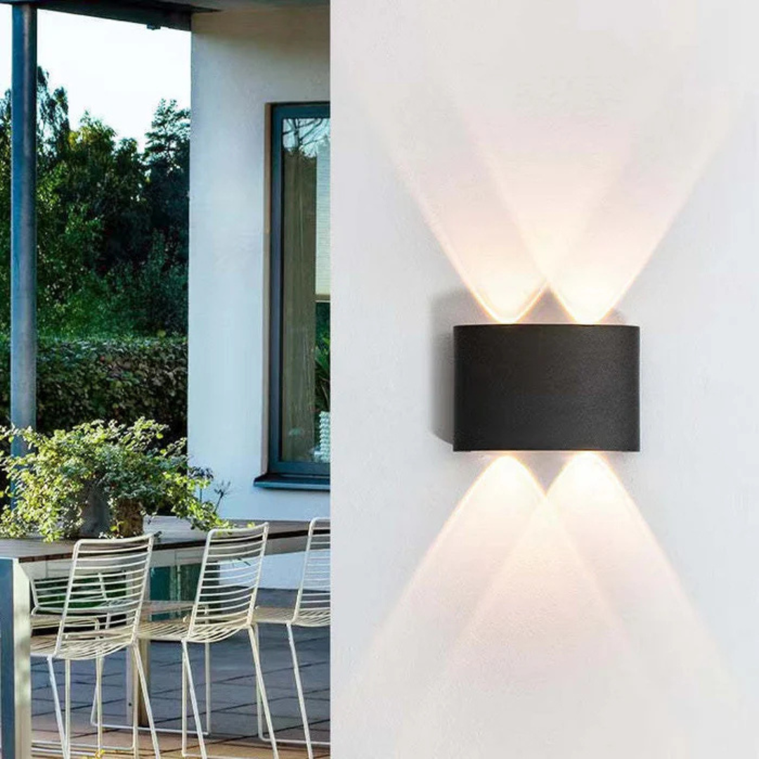 Stralix Væglampe – Elegant LED Design til Indendørs og Udendørs Brug, Vandtæt og Energieffektiv Væglampe 0
