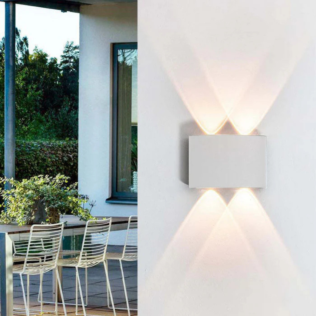 Stralix Væglampe – Elegant LED Design til Indendørs og Udendørs Brug, Vandtæt og Energieffektiv Væglampe 1