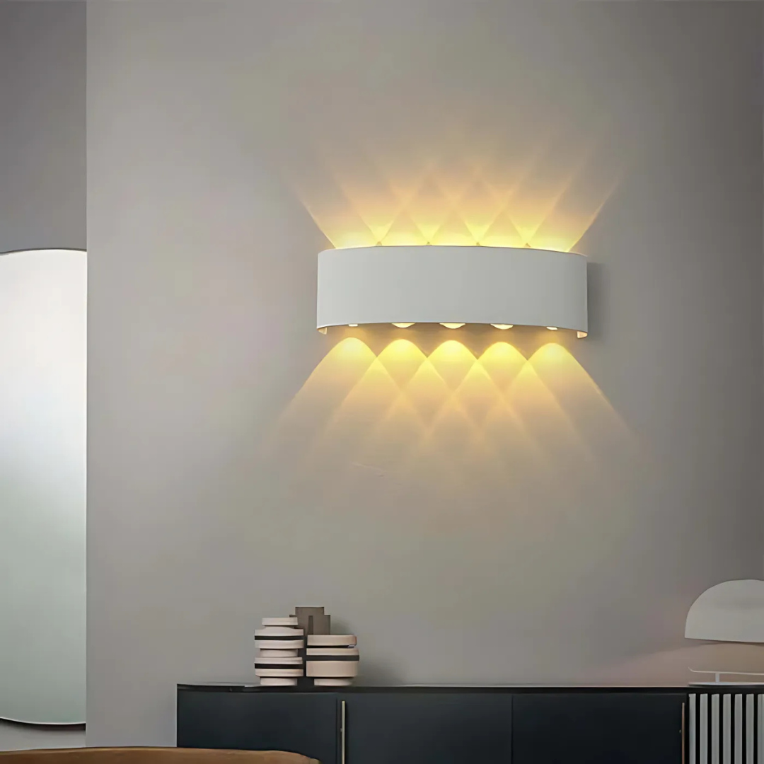 Stralix Væglampe – Elegant LED Design til Indendørs og Udendørs Brug, Vandtæt og Energieffektiv Væglampe 6