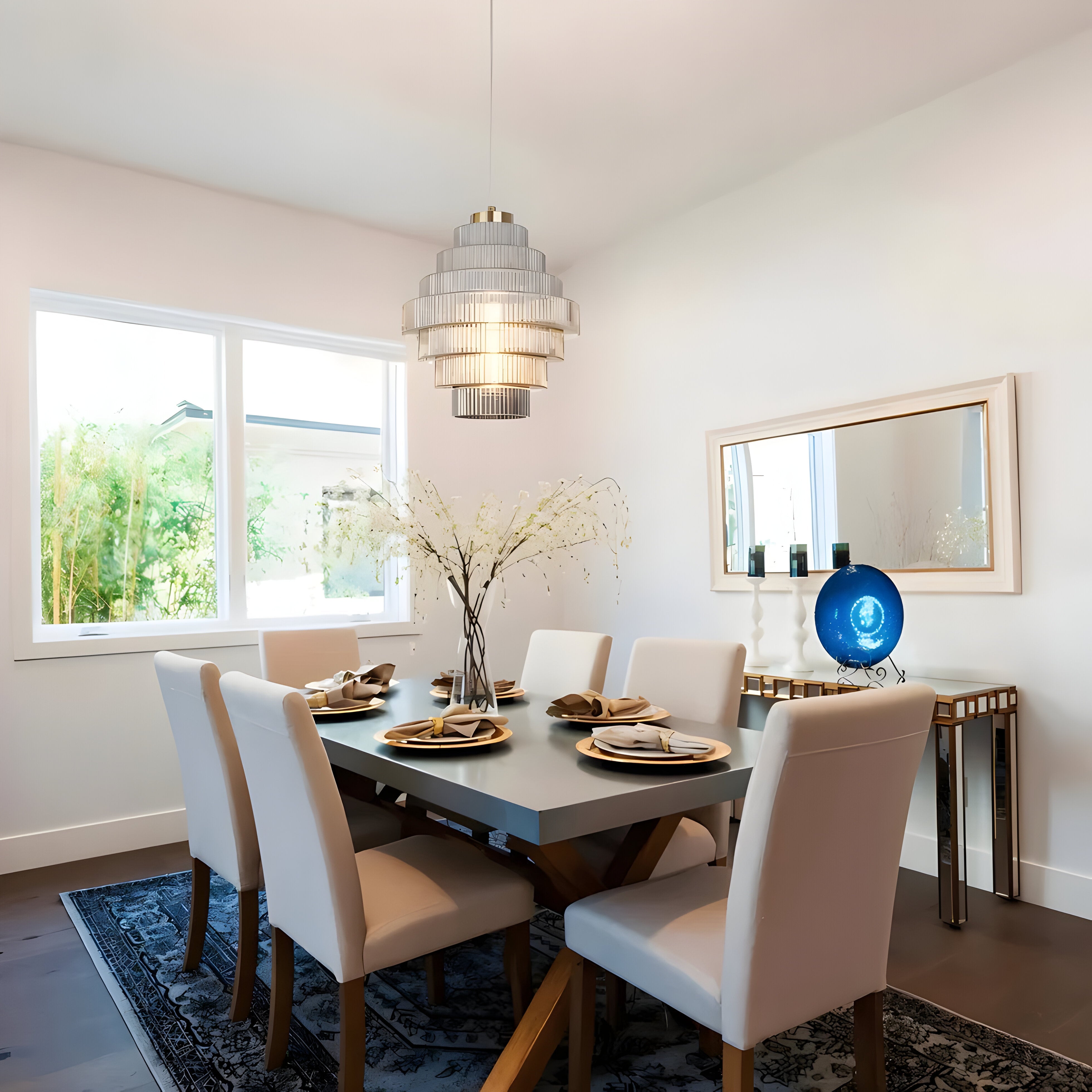 Luxurious LED Crystal Pendant Chandelier Light