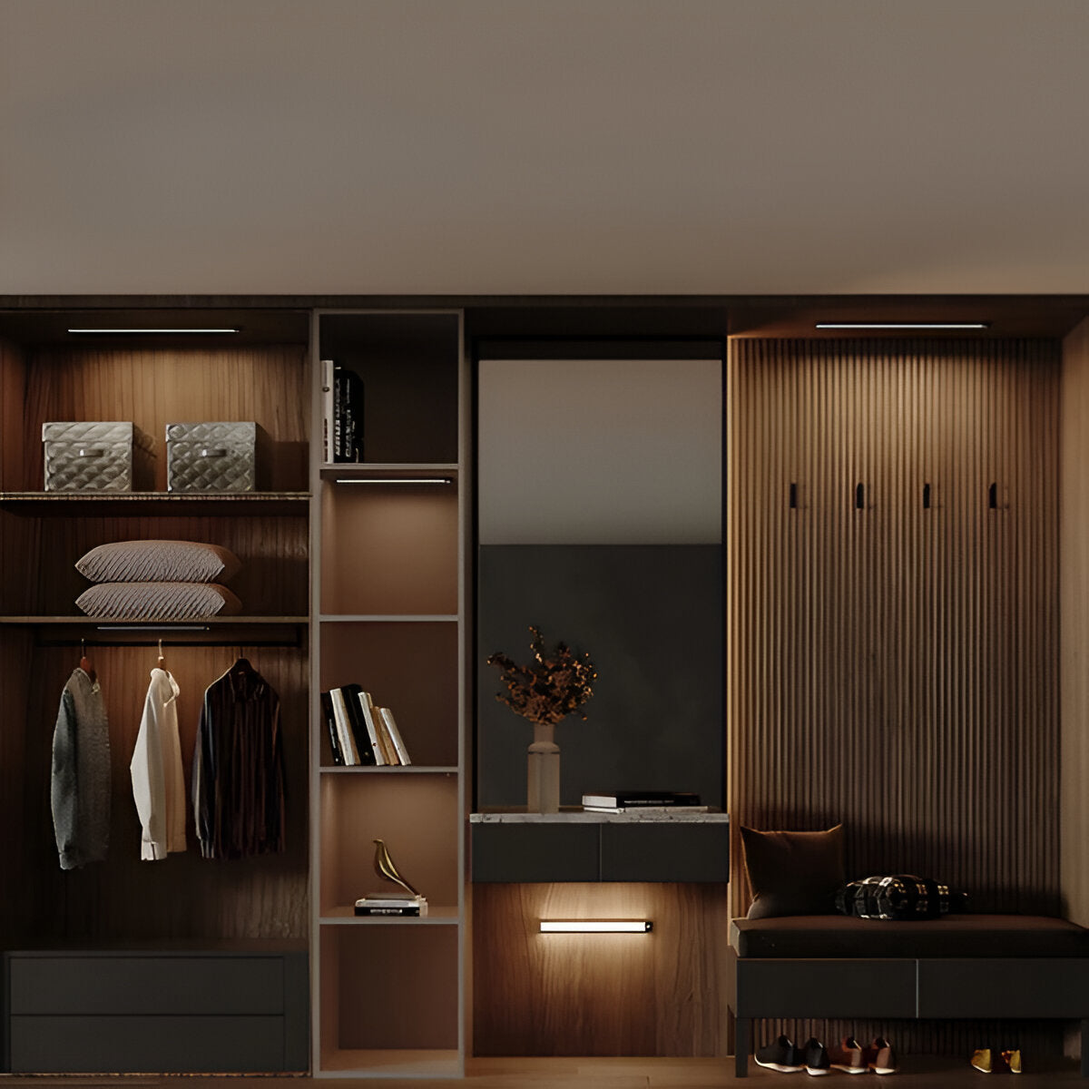 Wireless Motion Sensor LED Lamp - Stylish & Simple