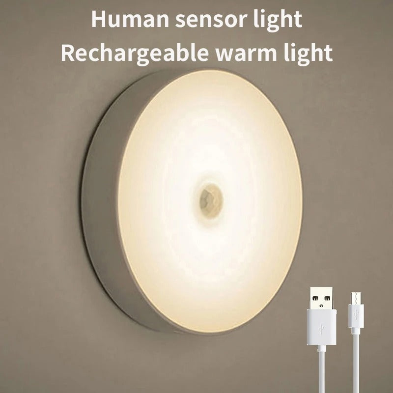 Trådløs LED-Lampe med Bevægelsessensor – Praktisk, Selvklæbende Belysning til Mørke Områder 7