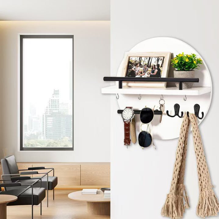 Træ Nøgleholder – Elegant Opbevaring til Nøgler og Småting | Bæredygtig Design til Dit Hjem 1