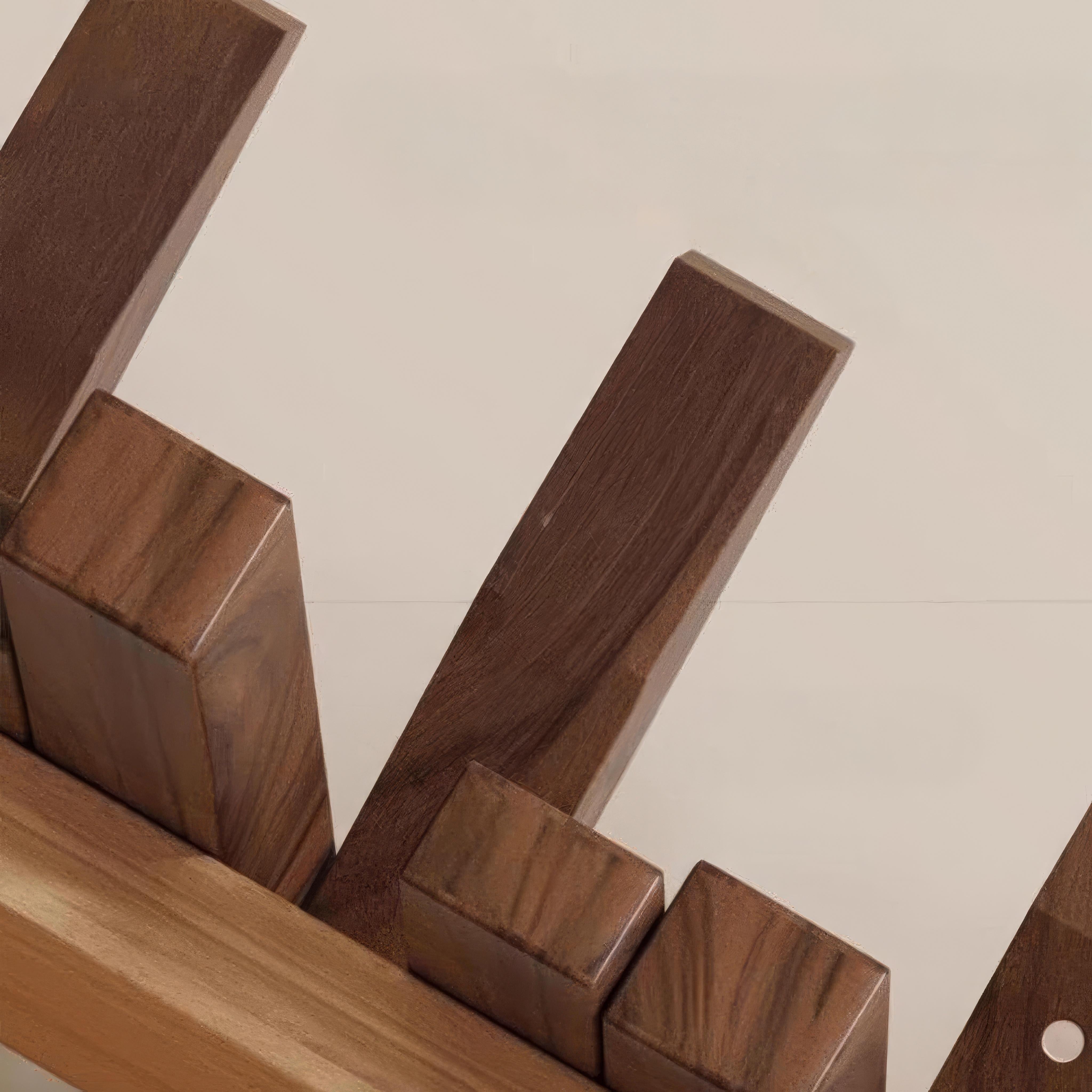 Trægarderobe med Magnetiske Kroge – Elegant Opbevaringsløsning til Dit Hjem, Pladsbesparende Design 6