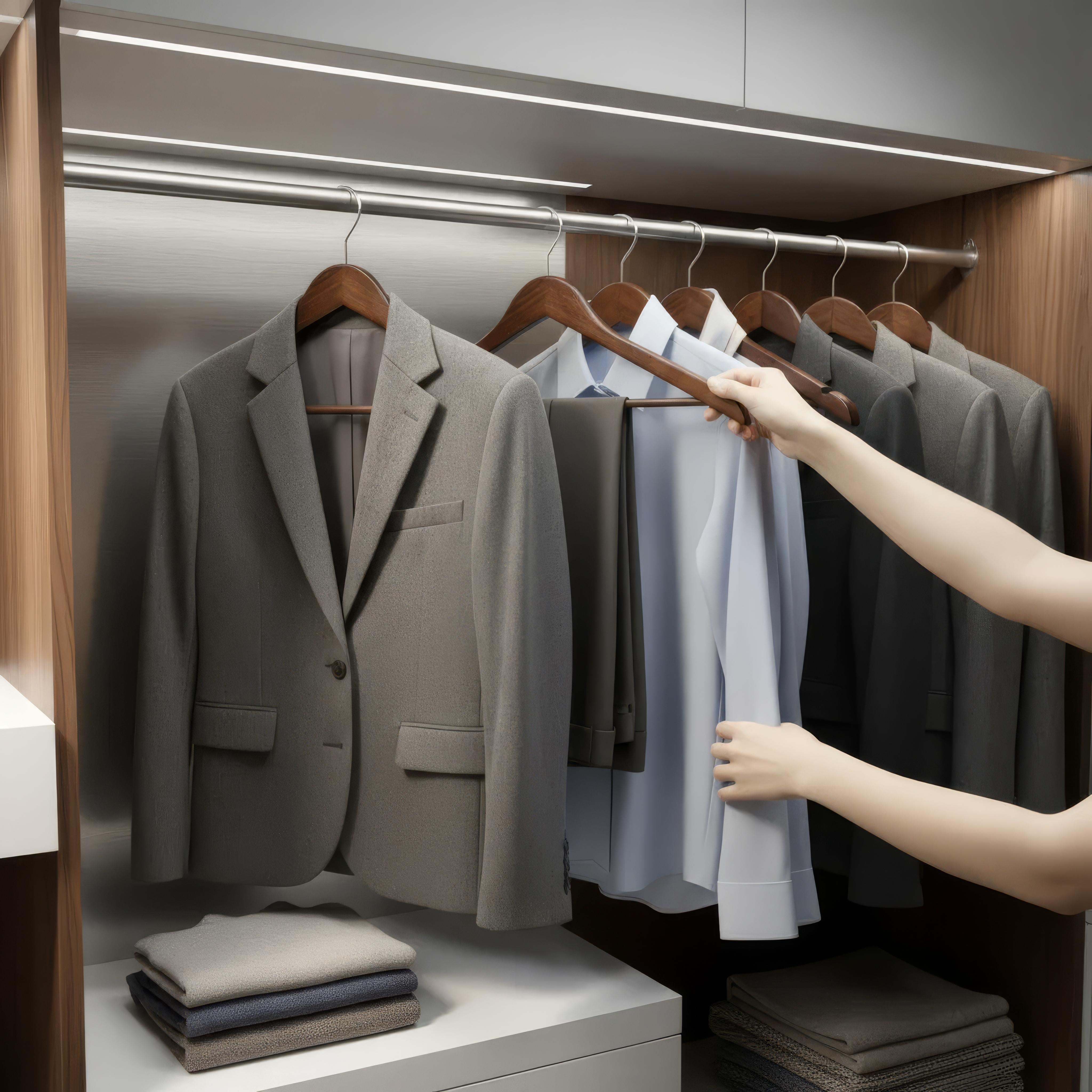 Trætøjsbøjler – Holdbare og Elegante Bøjler til Garderobe, Ideelle til Hjem og Professionelt Brug 1