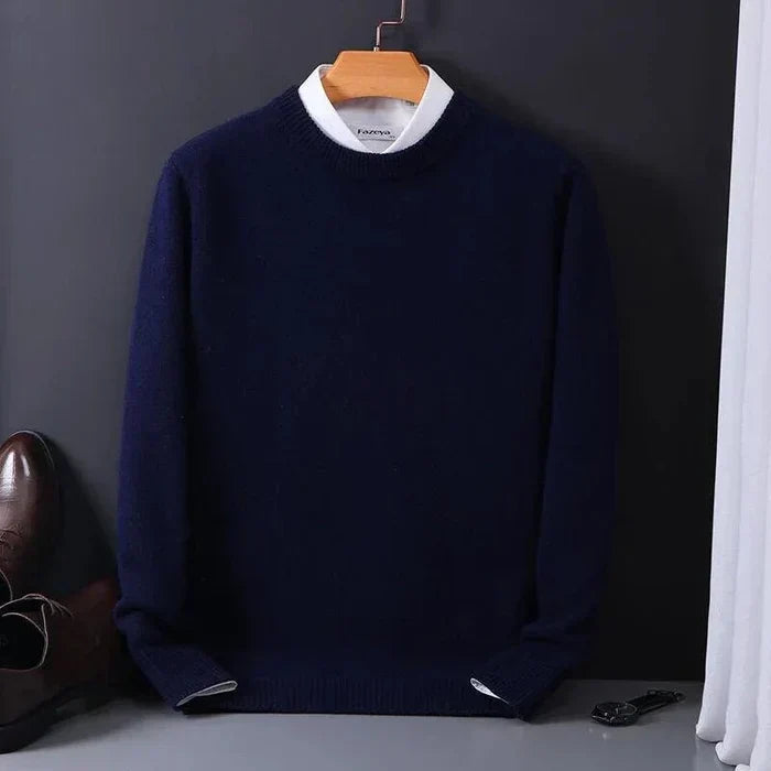 Kashmir bluse i kamel farve – hverdagslook