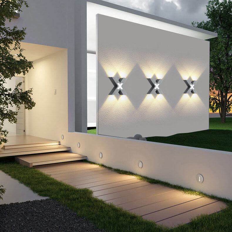 LED væglampe til facade og indgang – IP65 certificeret