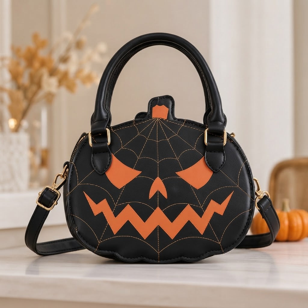 Halloween græskartaske – stilfuldt kostumezubehør