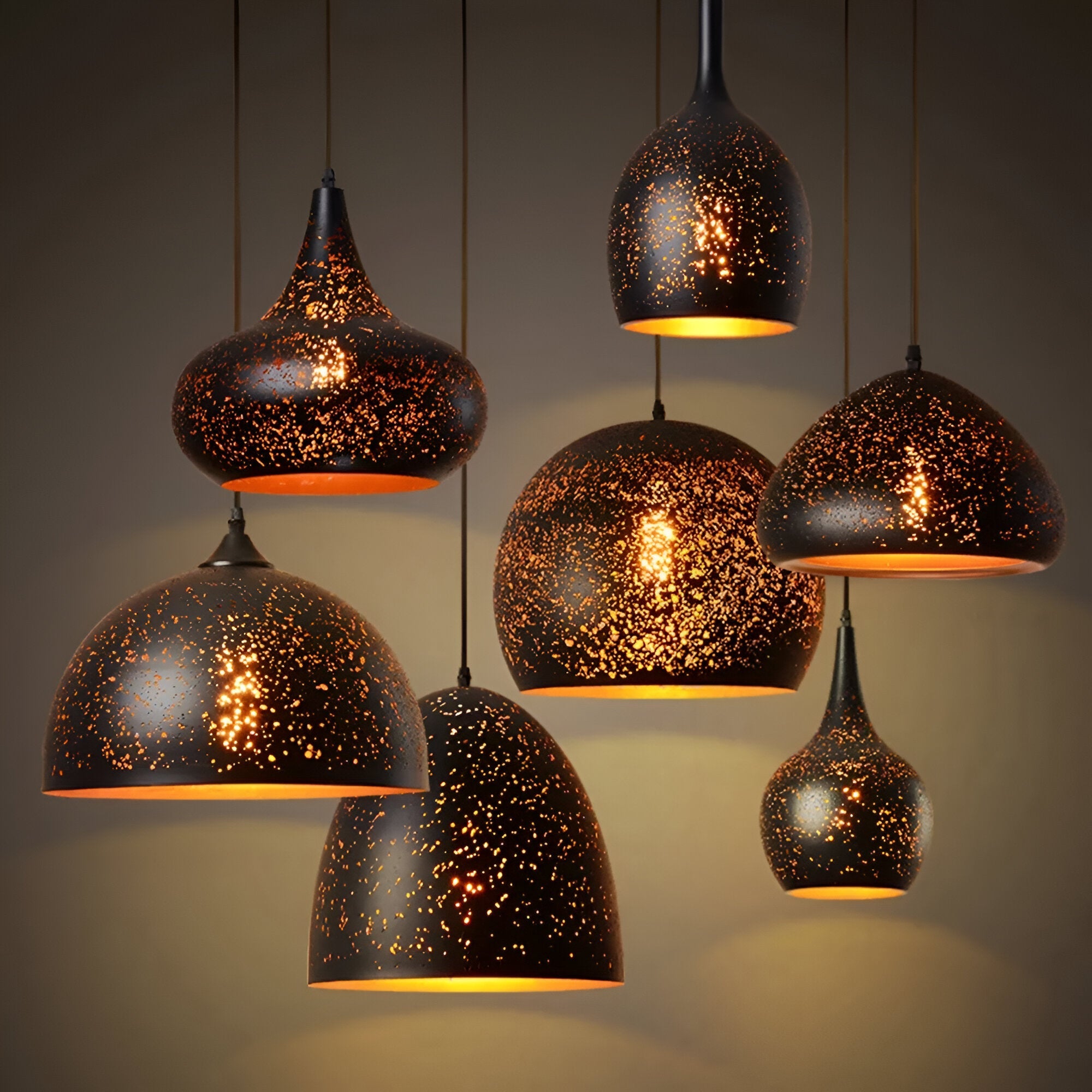 Star Glow Pendant Lamp – Enchanting Light for Your Home