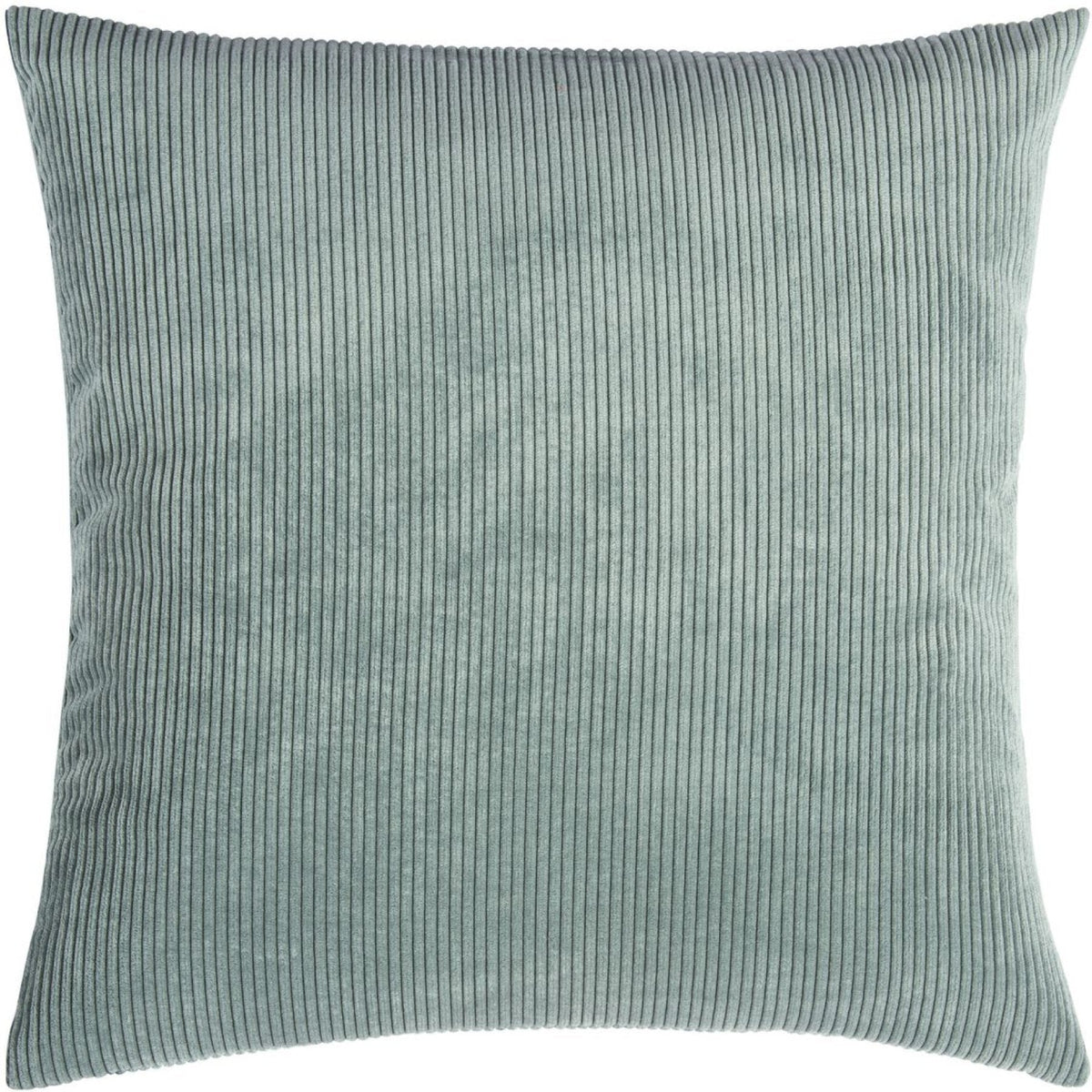 Pudebetræk 40x40 cm med ribbet fløjlslook