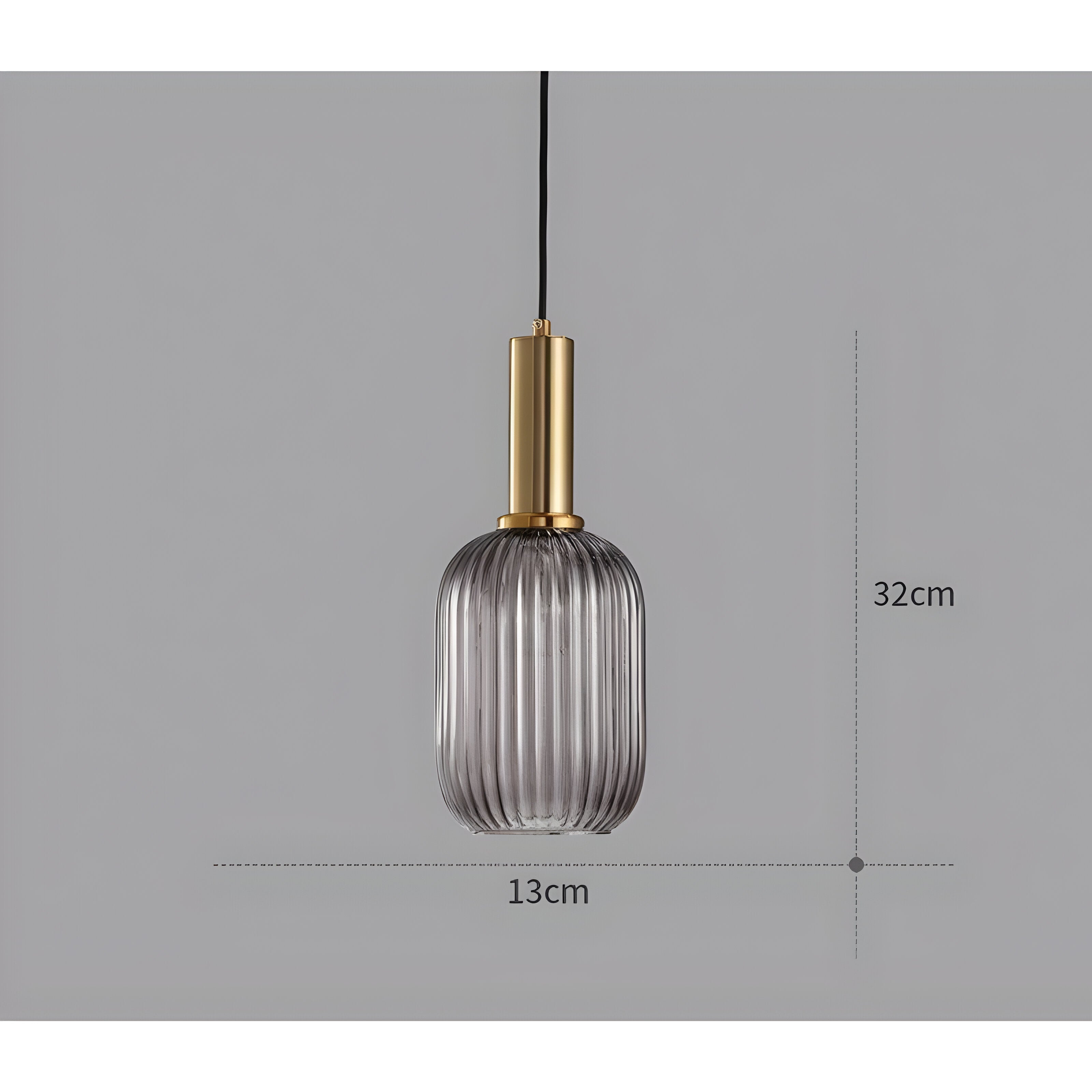 Sivren Vintage Glass Pendant Lamp - Timeless Elegance